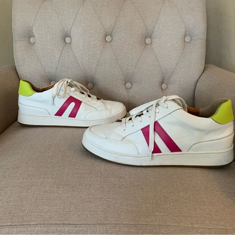 Lucky Brand Hinta LeatherCasual Sneakers Size 10